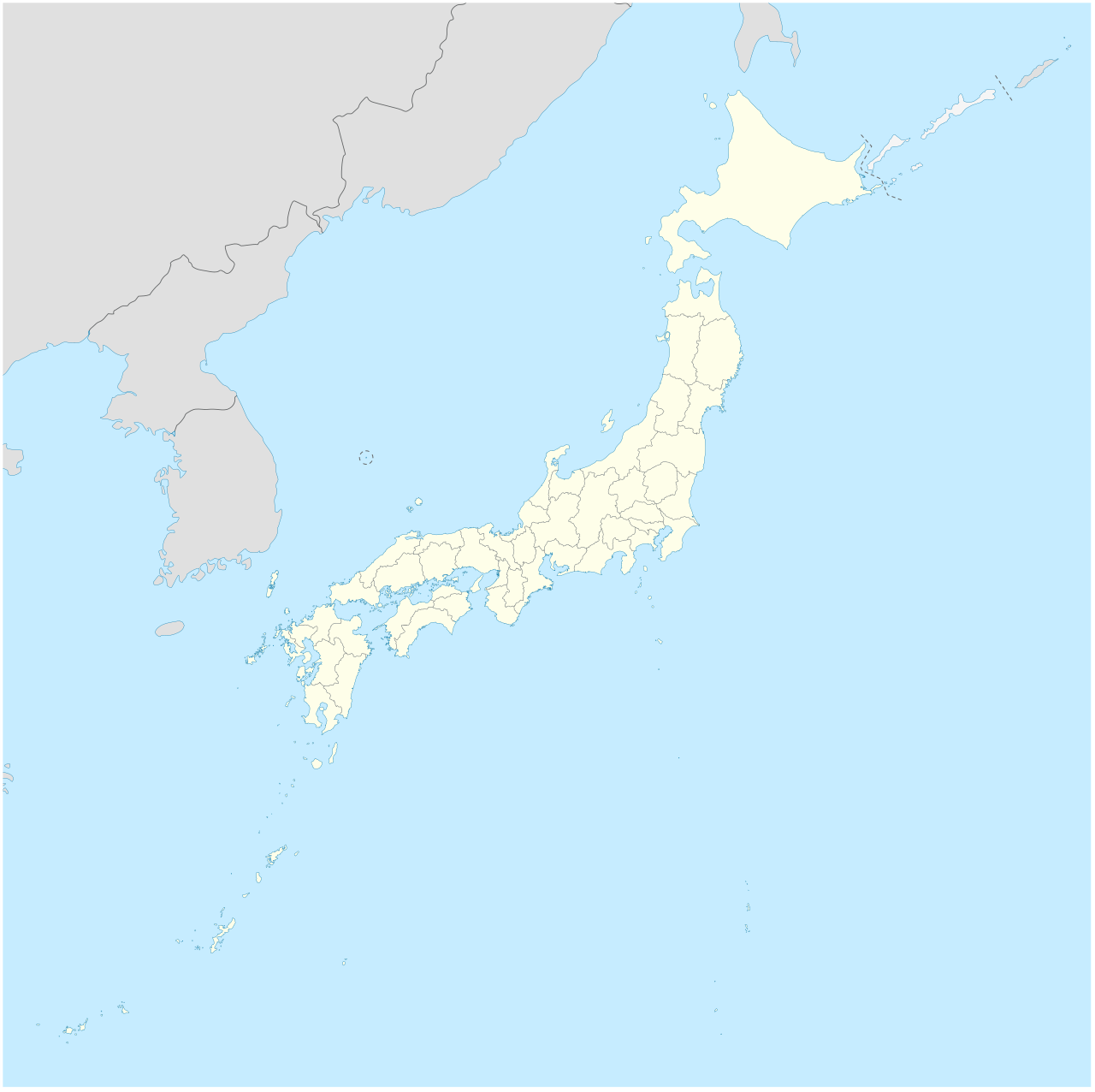 Japan tourist map